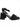 BRAZILIO SAMARA BLOCK HEEL SANDAL - BRAZILIO - 4890030, ankle strap, BLACK, block heel, leather, womens footwear - Stomp Shoes Darwin