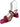 BRAZILIO WENDY STRAPPY BLOCK HEEL - BRAZILIO - 57006, Berry, block heel, leather, NAVY, womens footwear - Stomp Shoes Darwin