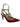 BRAZILIO VIV STUD HEEL - BRAZILIO - ankle strap, leather, Nude, RED, stiletto, womens footwear - Stomp Shoes Darwin