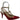 BRAZILIO VIV STUD HEEL - BRAZILIO - ankle strap, leather, Nude, RED, stiletto, womens footwear - Stomp Shoes Darwin