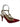 BRAZILIO VIV STUD HEEL - BRAZILIO - ankle strap, leather, Nude, RED, stiletto, womens footwear - Stomp Shoes Darwin