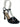 BRAZILIO TWIGGY STRAPPY HEEL - BRAZILIO - ankle strap, BLACK, leather, WHITE, wine glass, Wine Glass Heels, womens footwear - Stomp Shoes Darwin