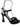 BRAZILIO TWIGGY STRAPPY HEEL - BRAZILIO - ankle strap, BLACK, leather, WHITE, wine glass, Wine Glass Heels, womens footwear - Stomp Shoes Darwin