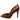 BRAZILIO TANI BOW PUMP - BRAZILIO - leather, ORANGE, stiletto, womens footwear, YELLOW - Stomp Shoes Darwin