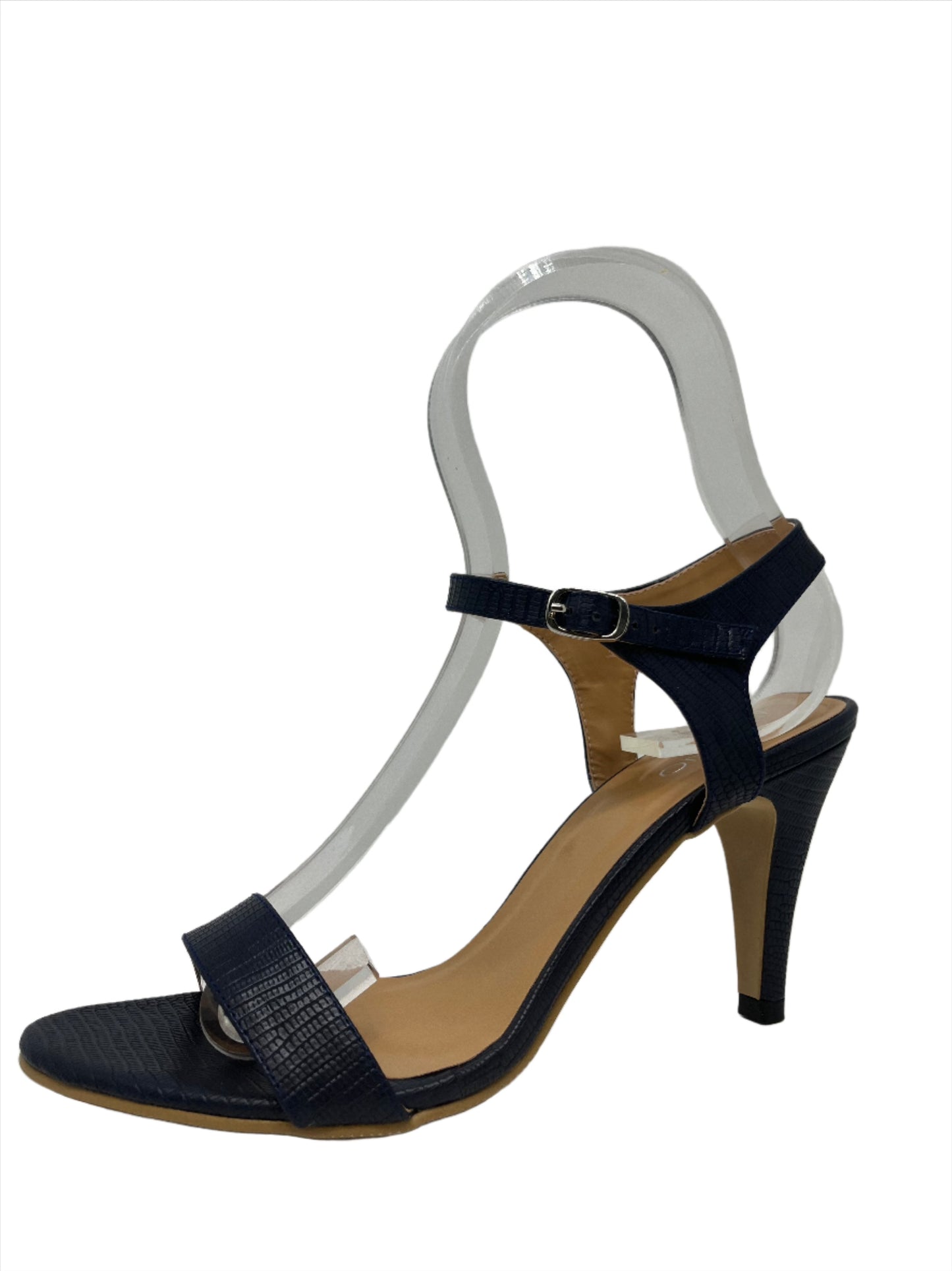 Misano Tribute Navy strappy heel - MISANO - sandal womens, womens footwear - Stomp Shoes Darwin