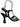 BRAZILIO TRIP STRAPPY HEEL - BRAZILIO - ankle strap, BLACK, leather, WHITE, wine glass, Wine Glass Heels, womens footwear - Stomp Shoes Darwin