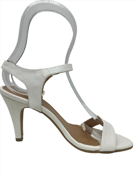 Misano Tribute White strappy heel - MISANO - WHITE, womens footwear - Stomp Shoes Darwin