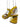 CHRISSIE DAWN BLOCK HEEL - CHRISSIE - block heel, canary, fuchsia, leather, on sale, womens footwear, YELLOW - Stomp Shoes Darwin