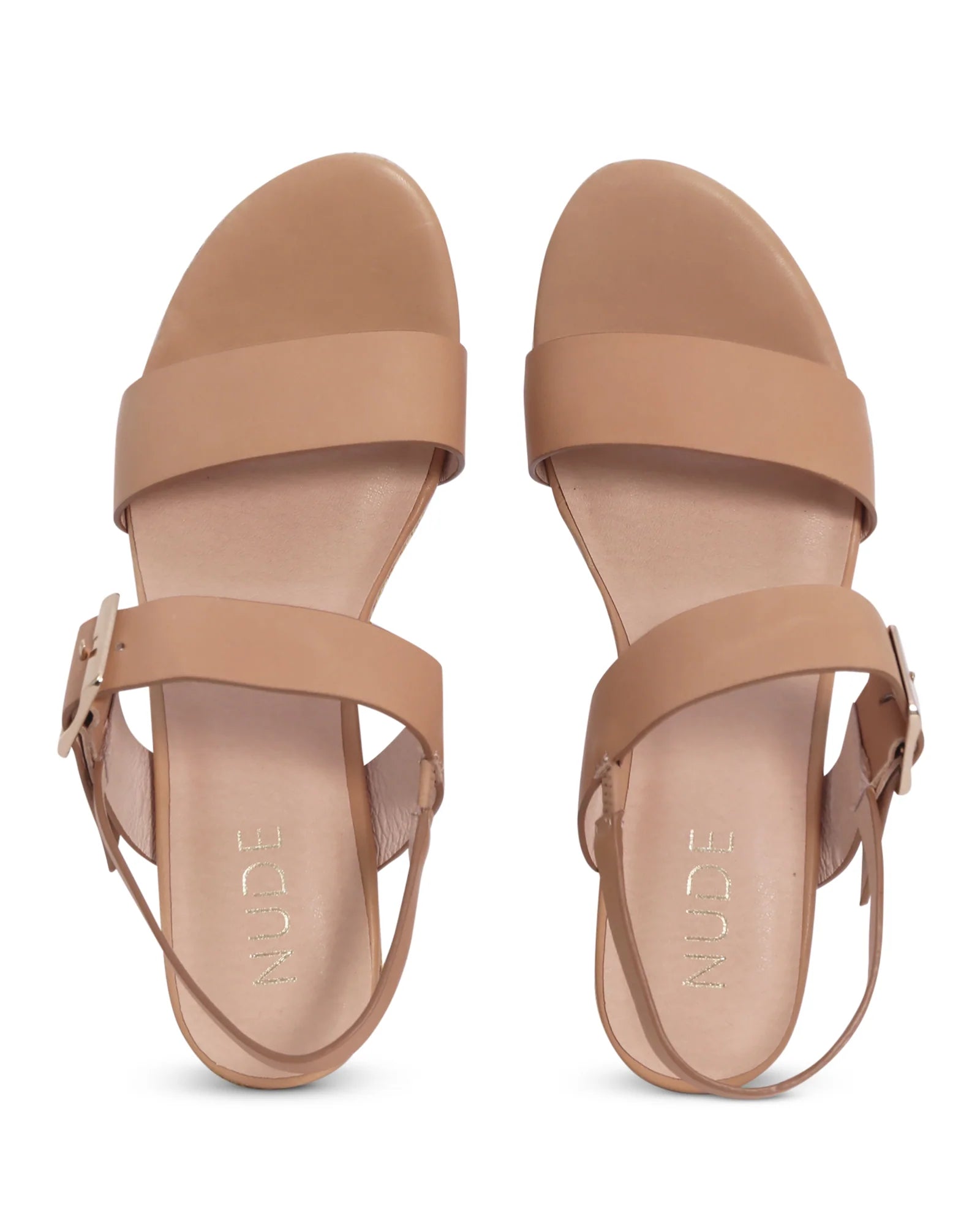 SOLDANA WEDGE - NUDE FOOTWEAR - 36, 37, 38, 39, 40, 41, BF, CREAM, Nude, SLING BACK, wedge, womens footwear - Stomp Shoes Darwin