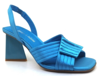 HAIKI LEATHER SATIN HEEL - DJANGO AND JULIETTE - satin heel, womens footwear - Stomp Shoes Darwin