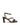 NUDE FOOTWEAR GRACE STRAPPY BLOCK HEEL - NUDE FOOTWEAR - ankle strap, BLACK, block heel, leather, Rose Gold, womens footwear - Stomp Shoes Darwin