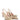 NUDE FOOTWEAR AMELINE SLING BACK CLOSED TOE HEEL -  - ["36","37","38","39","40","41","BDS19","Close Toe Heels","GOLD","heel with bow","Heels With Bow","leather","natural tweed","pointed-toe","womens","womens footwear"] - Stomp Shoes Darwin - WOMENS FOOTWEAR