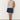 Adorne Hayden Pleated Denim Short - Mid Denim ADORNE SHORTS