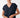 Adorne Karina V Neck Cupro Top ADORNE NAVY / 8 TOPS AJD1806
