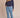 Adrift Denim Cropped Straight Leg Jeans ADRIFT JEANS