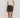 AJD1758 TRINITY LINEN SHORT BLACK ADORNE BLACK / 8 SHORTS 51937