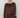 AJD2446  MEEKA SATIN LONG SLEEVE TOP ADORNE CHOCOLATE / 16 TOPS AJD2446CHOCXX16-16