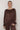 AJD2446  MEEKA SATIN LONG SLEEVE TOP ADORNE CHOCOLATE / 16 TOPS AJD2446CHOCXX16-16