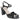 AUDREY PLATFORM PINK INC BLACK GLOVE / 5 WOMENS FOOTWEAR 60395