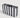 AVD1734 JONES STRIPED RESIN  CLUTCH ADORNE BLACK/WHITE CLUTCH 52765