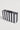 AVD1734 JONES STRIPED RESIN  CLUTCH ADORNE BLACK/WHITE CLUTCH 52765