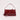 AXD1970 AVA HIGH SHINE STRUCTURED SMALL BAG ADORNE BURGUNDY Handbags 51793