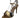 Brazilio Spicy Metal Leaf Strappy Heel BRAZILIO WOMENS FOOTWEAR