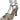 BRAZILIO TWIGGY STRAPPY HEEL BRAZILIO WOMENS FOOTWEAR