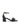 BRITT BLOCK HEEL NUDE FOOTWEAR BLACK / 36 WOMENS FOOTWEAR 54224