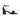 BRITT BLOCK HEEL NUDE FOOTWEAR BLACK / 36 WOMENS FOOTWEAR 54224