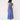 Foil Act Natural Dress in Capri, back view, full length