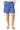 Foil Perfect Pair Linen Shorts in Capri, front view on a model