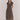 ELBA RUCHED WAIST DRESS SASS CLOTHING POLKA DOT BROWN / 6 DRESSES 60663