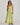 EMMETT MAXI DRESS SASS CLOTHING GREEN SHELL PATCHWORK / 6 DRESSES 57279