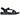 GO WALK FLEX SANDAL -WOMENS - ILLUMINATE SKECHERS BLACK/BLACK / 5 WOMENS FOOTWEAR 51454
