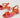 HILDI MULTI SANDAL DJANGO AND JULIETTE PINK/ORANGE WOMENS FOOTWEAR - pair
