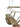 HONEY TIE UP HEEL BRAZILIO WOMENS FOOTWEAR