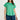IBSA PLAIN  ROUND NECK T SHIRT IBISA EMERALD / SMALL TOPS 57447