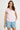 IBSA PLAIN T SHIRT V NECK IBISA PINK / SMALL TOPS 57465