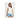 IBSA PLAIN T SHIRT V NECK IBISA WHITE / SMALL TOPS 57466