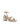 JAYDAL STRAPPY BLOCK HEEL NUDE FOOTWEAR WOMENS FOOTWEAR