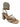 JAYDAL STRAPPY BLOCK HEEL NUDE FOOTWEAR WOMENS FOOTWEAR