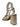 JAYDAL STRAPPY BLOCK HEEL NUDE FOOTWEAR WOMENS FOOTWEAR