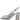 KOLIVIA BLOCK HEELS DJANGO AND JULIETTE SILVER SHIMMER / 36 WOMENS FOOTWEAR 44947
