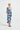 LUCA WRAP MIDI BLUE FLORAL PASDUCHAS