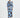 LUCA WRAP MIDI BLUE FLORAL PASDUCHAS
