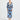 LUCA WRAP MIDI BLUE FLORAL PASDUCHAS