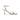 MAHALIA STRAPPY HEELS SIREN SILVER / 36 WOMENS FOOTWEAR 61436