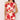 MG2504510 ROSELA CROP TOP MINK PINK RED/WHITE FLORAL / XS TOPS 55985