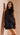 MG2601653 ROMA HIGH NECK MINI DRESS MINK PINK BLACK / XS DRESSES 58645